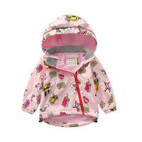 Load image into Gallery viewer, Baby Kid Unisex Cartoon Print Jackets Outwears Wholesale 221107147

