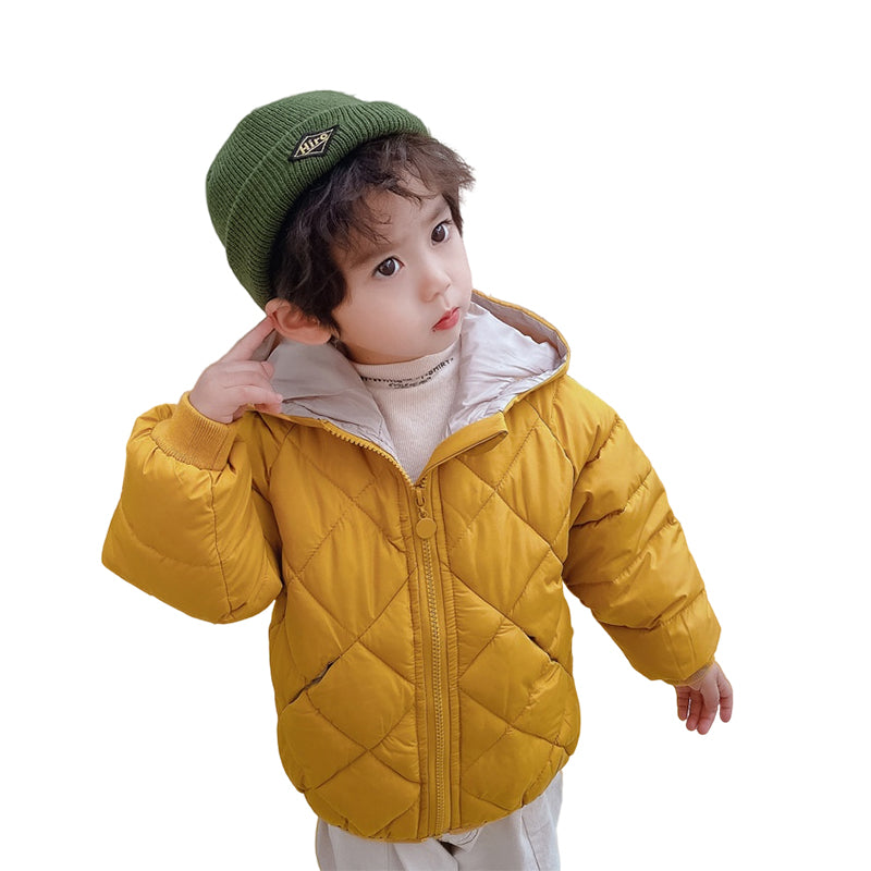 Baby Kid Unisex Solid Color Jackets Outwears Wholesale 221107185