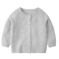 Load image into Gallery viewer, Baby Kid Unisex Solid Color Cardigan Wholesale 221107207
