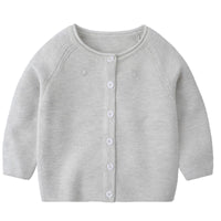 Load image into Gallery viewer, Baby Kid Unisex Solid Color Cardigan Wholesale 221107207
