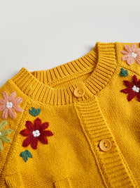 Load image into Gallery viewer, Baby Kid Girls Flower Embroidered Cardigan Wholesale 221107208
