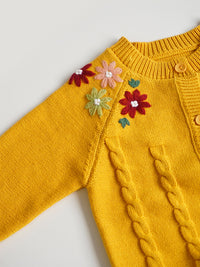 Load image into Gallery viewer, Baby Kid Girls Flower Embroidered Cardigan Wholesale 221107208
