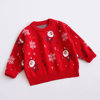 Load image into Gallery viewer, Baby Kid Unisex Animals Cartoon Crochet Christmas Sweaters Wholesale 221107235
