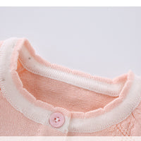 Load image into Gallery viewer, 2 Pieces Set Baby Unisex Animals Cardigan And Solid Color Knitwear Pants Wholesale 221107238
