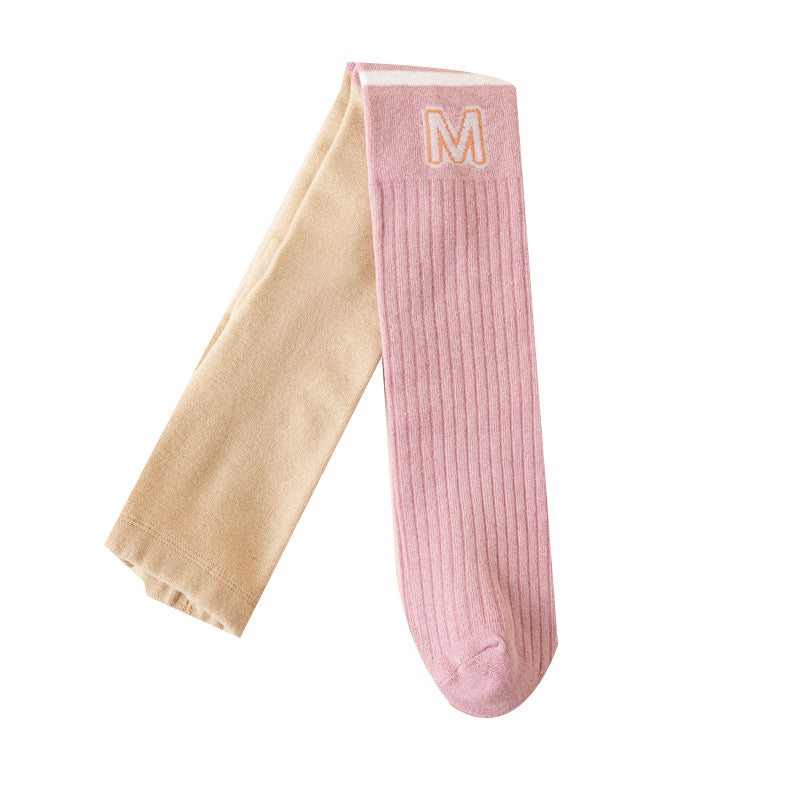 Girls Striped Color-blocking Alphabet Accessories Socks Wholesale 221107243