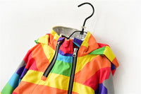 Load image into Gallery viewer, Baby Kid Unisex Rainbow Car Cartoon Star Print Jackets Outwears Wholesale 22110725
