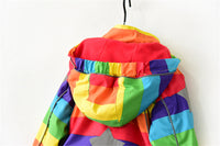 Load image into Gallery viewer, Baby Kid Unisex Rainbow Car Cartoon Star Print Jackets Outwears Wholesale 22110725
