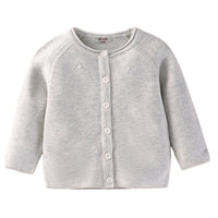 Load image into Gallery viewer, Baby Kid Girls Solid Color Cardigan Wholesale 221107266
