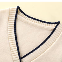 Load image into Gallery viewer, Baby Unisex Checked Crochet Vests Waistcoats Knitwear Wholesale 221107310
