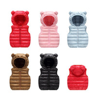 Load image into Gallery viewer, Baby Kid Girls Boys Solid Color Vests Waistcoats Wholesale 221107327
