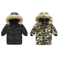 Load image into Gallery viewer, Kid Big Kid Unisex Solid Color Camo Coats Wholesale 221107330
