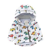 Load image into Gallery viewer, Baby Kid Unisex Animals Car Cartoon Print Jackets Outwears Wholesale 22110736
