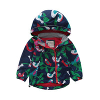 Load image into Gallery viewer, Baby Kid Unisex Animals Car Cartoon Print Jackets Outwears Wholesale 22110736
