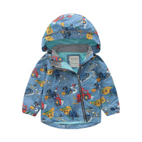Load image into Gallery viewer, Baby Kid Unisex Animals Car Cartoon Print Jackets Outwears Wholesale 22110736
