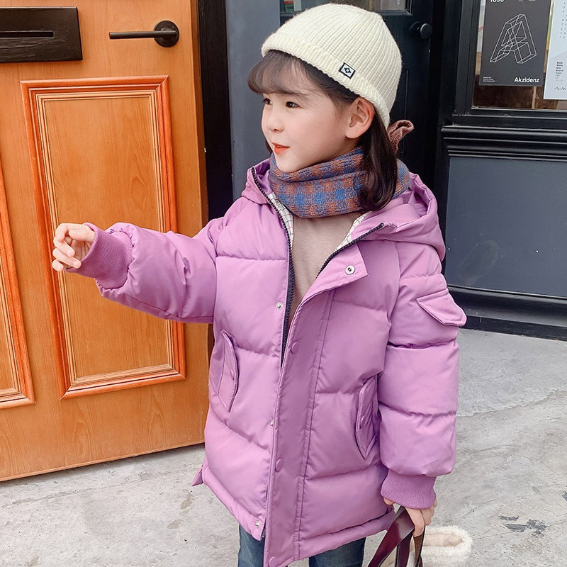 Baby Kid Unisex Solid Color Coats Wholesale 221107362
