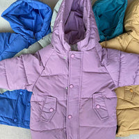 Load image into Gallery viewer, Baby Kid Unisex Solid Color Coats Wholesale 221107362
