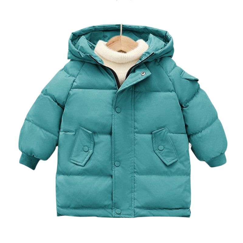 Kid Big Kid Unisex Solid Color Jackets Outwears Wholesale 221107369