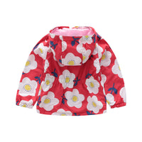 Load image into Gallery viewer, Kid Girls Flower Love heart Cartoon Print Jackets Outwears Wholesale 22110737
