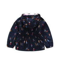 Load image into Gallery viewer, Kid Girls Flower Love heart Cartoon Print Jackets Outwears Wholesale 22110737
