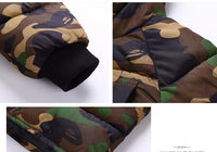 Load image into Gallery viewer, Kid Unisex Solid Color Camo Coats Wholesale 221107396
