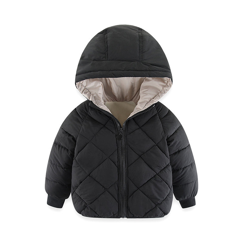 Baby Kid Unisex Solid Color Jackets Outwears Wholesale 221107402