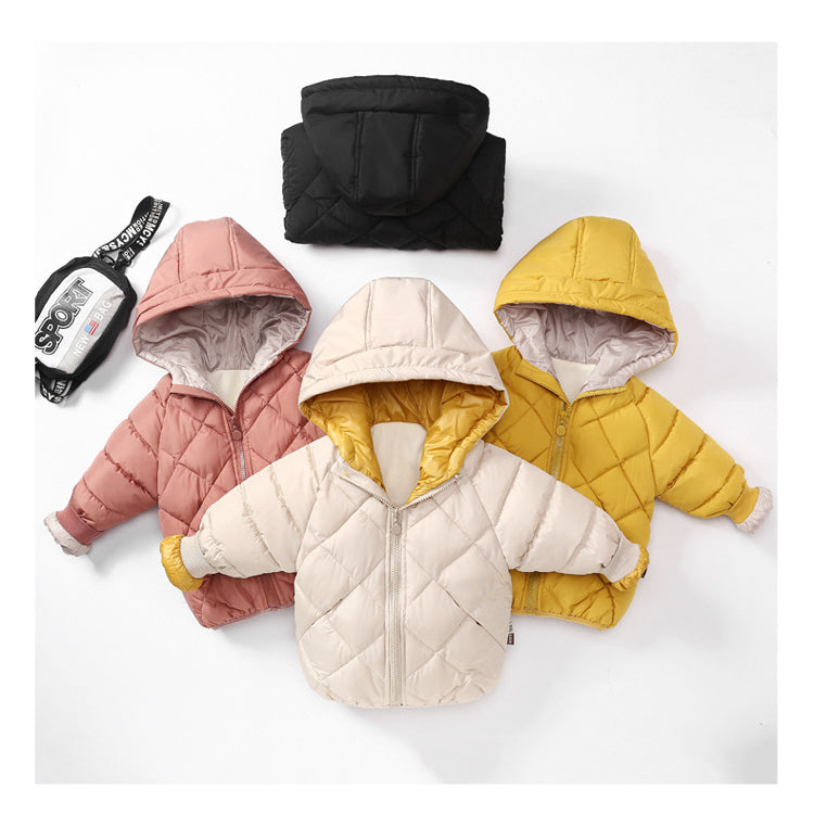 Baby Kid Unisex Solid Color Jackets Outwears Wholesale 221107402