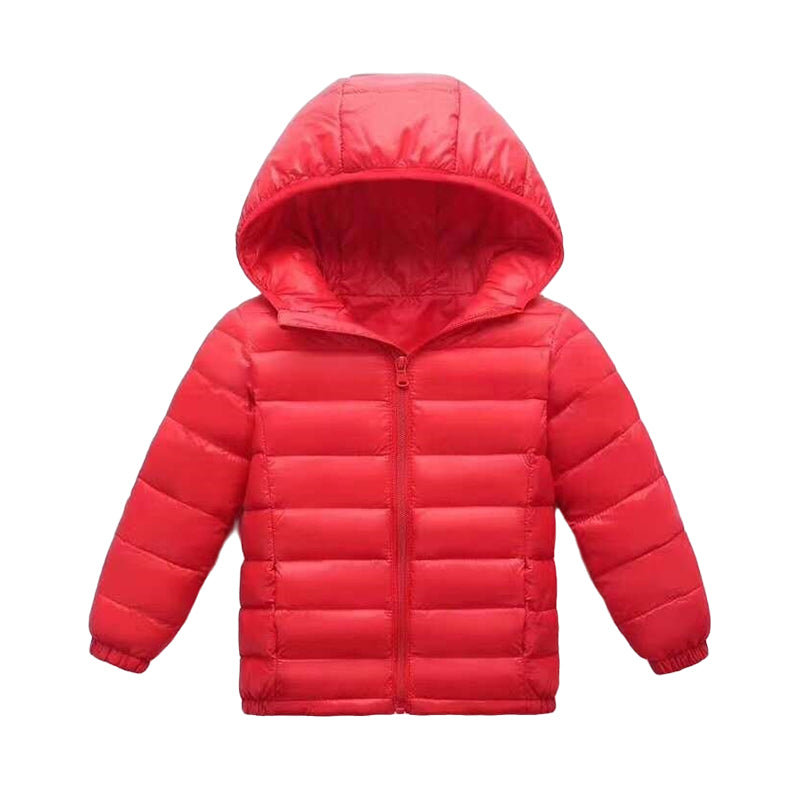 Kid Big Kid Unisex Solid Color Jackets Outwears Wholesale 221107420