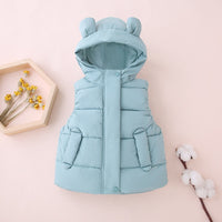 Load image into Gallery viewer, Baby Kid Unisex Solid Color Cartoon Vests Waistcoats Wholesale 221107421
