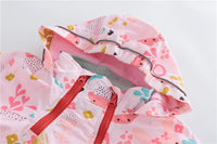 Load image into Gallery viewer, Baby Kid Girls Flower Animals Cartoon Print Jackets Outwears Wholesale 22110745
