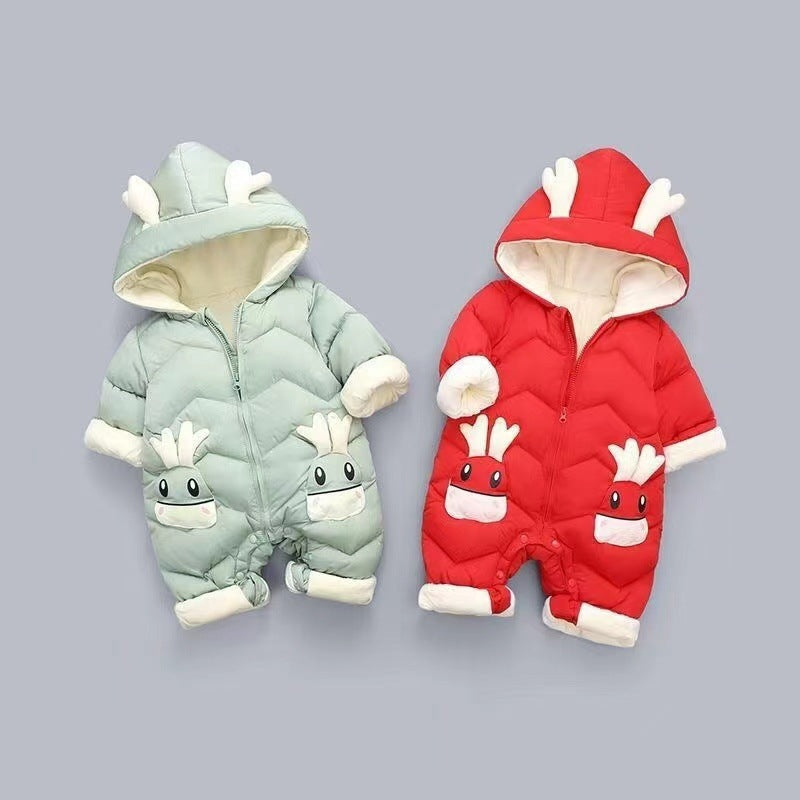 Baby Unisex Cartoon Print Jumpsuits Wholesale 221107469
