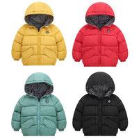 Load image into Gallery viewer, Baby Kid Unisex Solid Color Checked Jackets Outwears Wholesale 221107473
