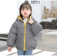 Load image into Gallery viewer, Baby Kid Unisex Solid Color Checked Jackets Outwears Wholesale 221107473
