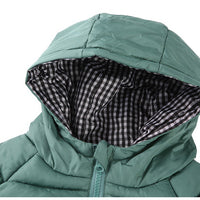 Load image into Gallery viewer, Baby Kid Unisex Solid Color Checked Jackets Outwears Wholesale 221107473
