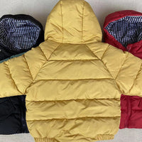 Load image into Gallery viewer, Baby Kid Unisex Solid Color Checked Jackets Outwears Wholesale 221107473
