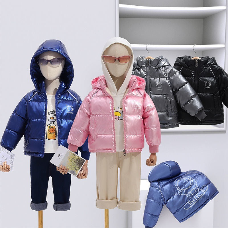 Baby Kid Unisex Solid Color Print Jackets Outwears Wholesale 221107486