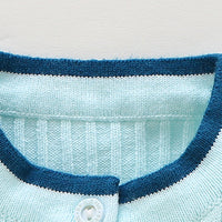 Load image into Gallery viewer, 2 Pieces Set Baby Unisex Solid Color Cardigan And Pants Wholesale 22110750
