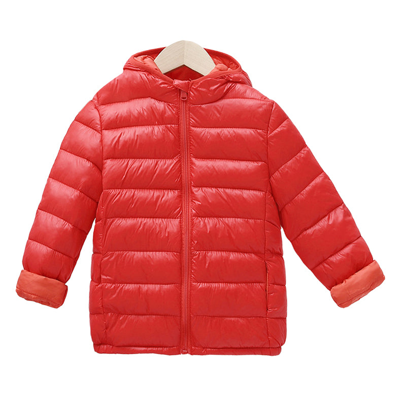 Kid Big Kid Unisex Solid Color Jackets Outwears Wholesale 221107568