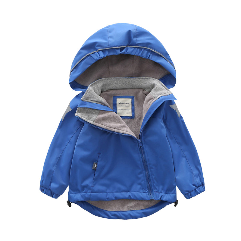 Baby Kid Unisex Solid Color Coats Wholesale 22110759