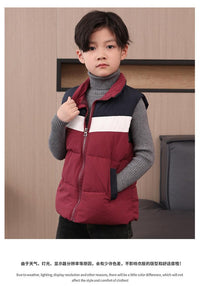 Load image into Gallery viewer, Kid Unisex Color-blocking Vests Waistcoats Wholesale 221107598
