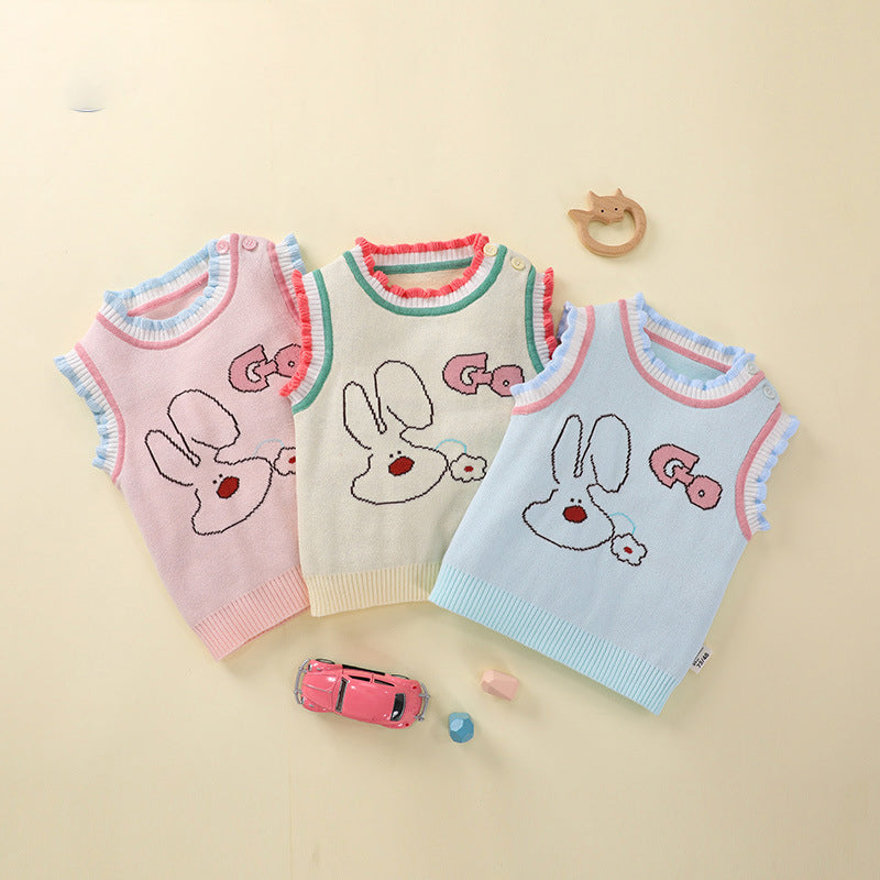 Baby Unisex Cartoon Vests Waistcoats Wholesale 221107621