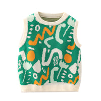 Load image into Gallery viewer, Baby Kid Unisex Letters Cartoon Crochet Sweaters Wholesale 221107624
