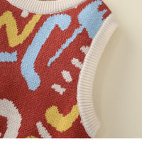 Load image into Gallery viewer, Baby Kid Unisex Letters Cartoon Crochet Sweaters Wholesale 221107624
