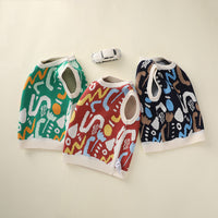 Load image into Gallery viewer, Baby Kid Unisex Letters Cartoon Crochet Sweaters Wholesale 221107624
