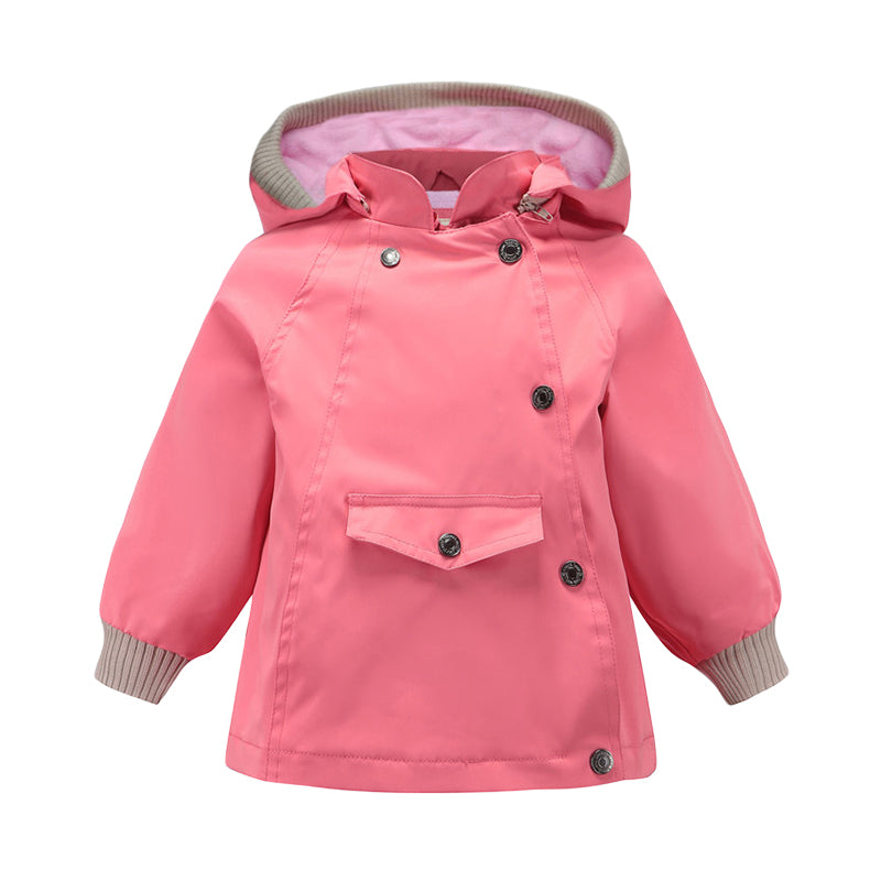 Baby Kid Unisex Solid Color Coats Wholesale 22110771
