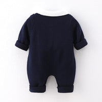 Load image into Gallery viewer, Baby Boys Bow Knitwear Jumpsuits Wholesale 221107720
