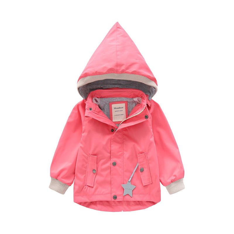 Baby Kid Unisex Solid Color Jackets Outwears Wholesale 22110775