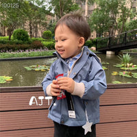 Load image into Gallery viewer, Baby Kid Unisex Solid Color Jackets Outwears Wholesale 22110775
