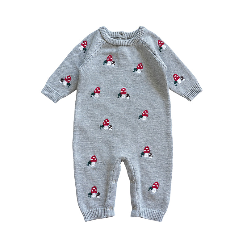 Baby Unisex Cartoon Embroidered Jumpsuits Wholesale 221107759
