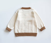 Load image into Gallery viewer, Baby Kid Girls Flower Crochet Sweaters Wholesale 221107791
