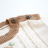 Load image into Gallery viewer, Baby Kid Girls Flower Crochet Sweaters Wholesale 221107791
